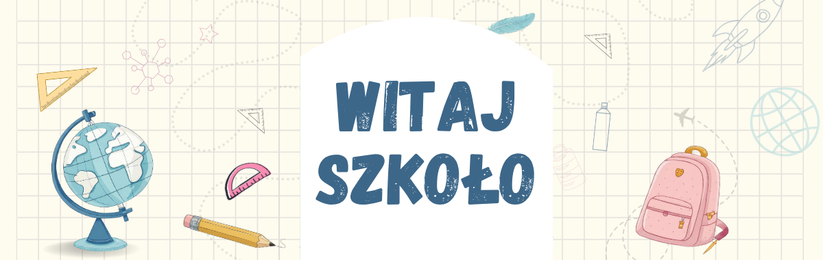 TŁO WITAJ SZKOŁO